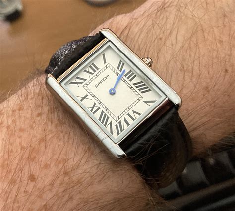 cartier tank homage aliexpress